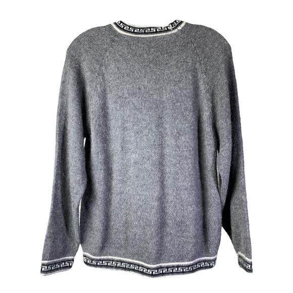 100% Alpaca Made in Peru Women's Hand Made Sweater Jumper Size S Pullover Soft - Picture 3 of 5